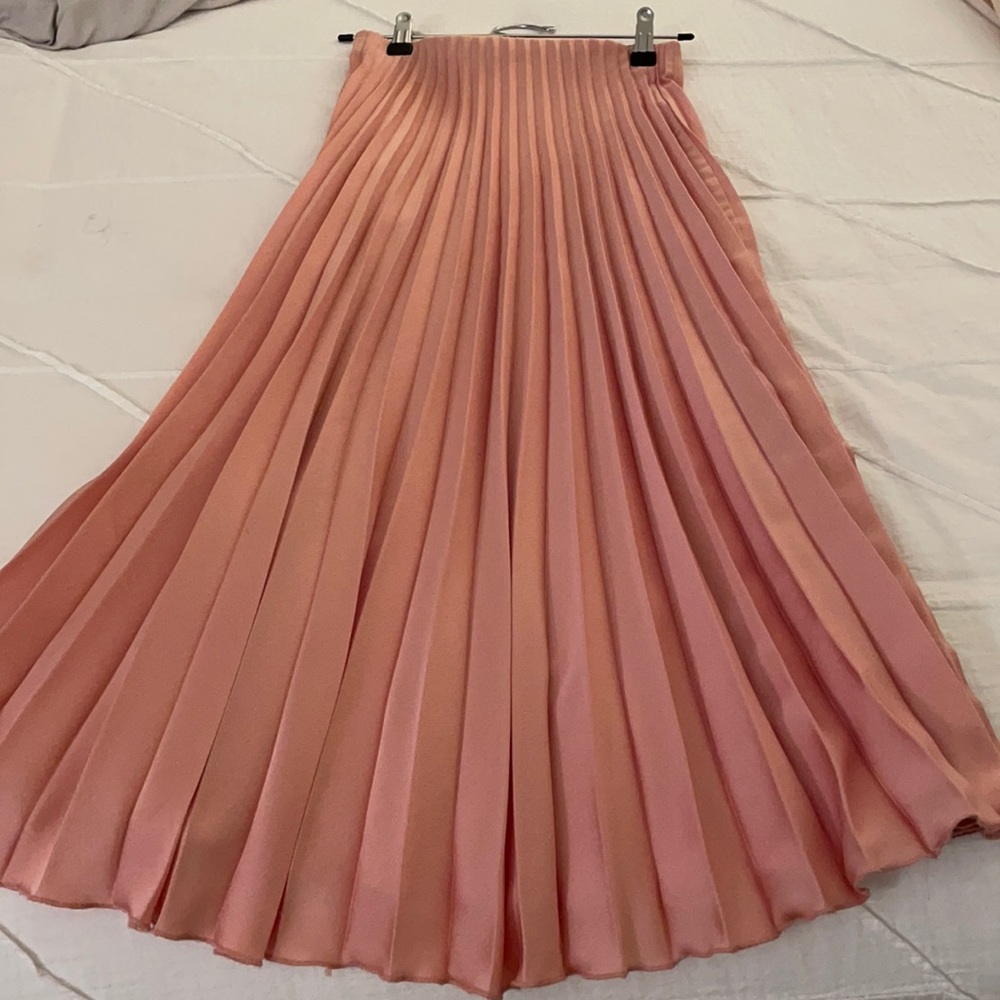 Zara pleated skirt